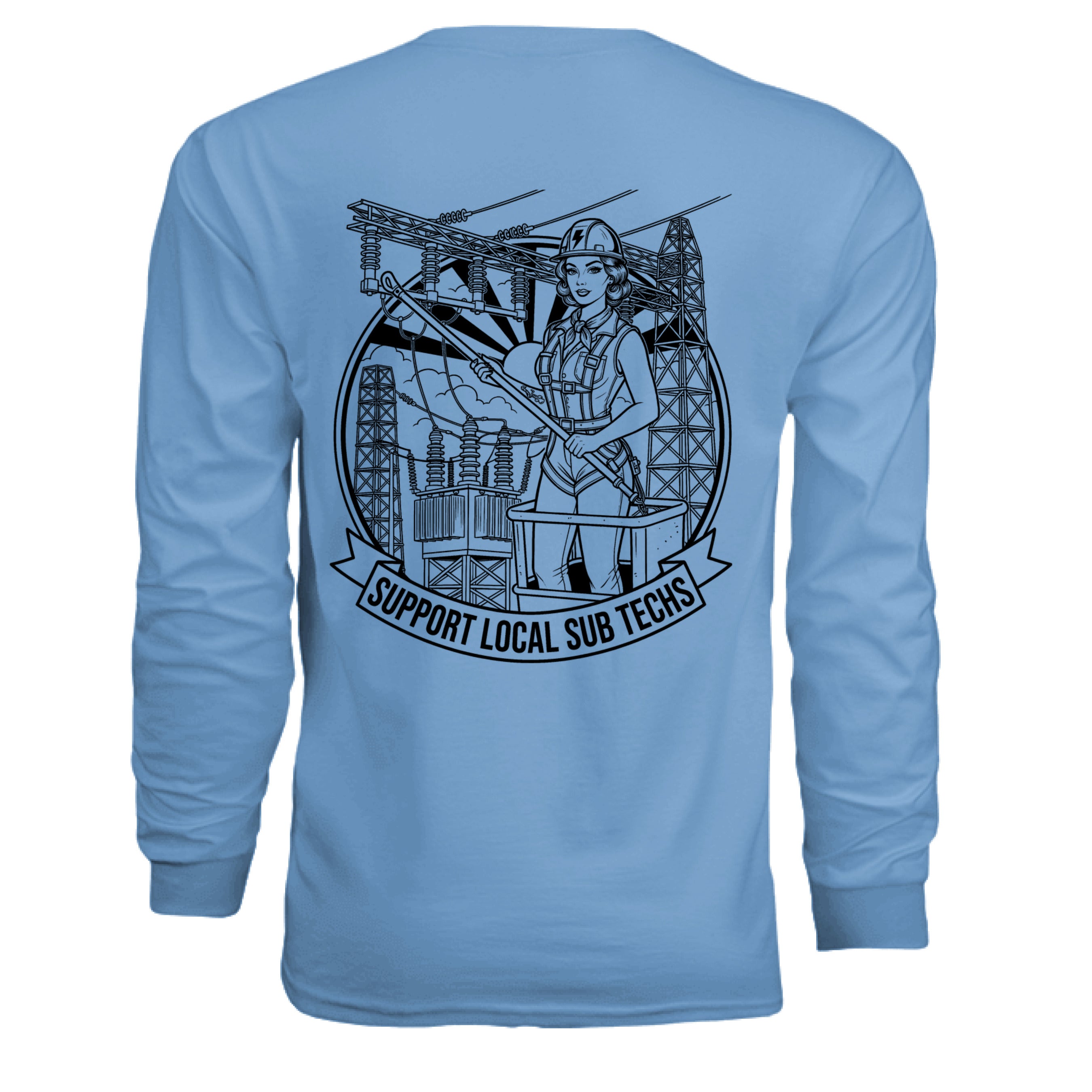 CAROLINA BLUE - BACK