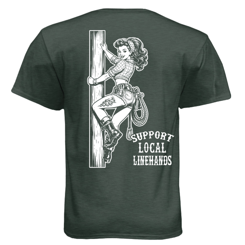 Heather Forest Green - BACK