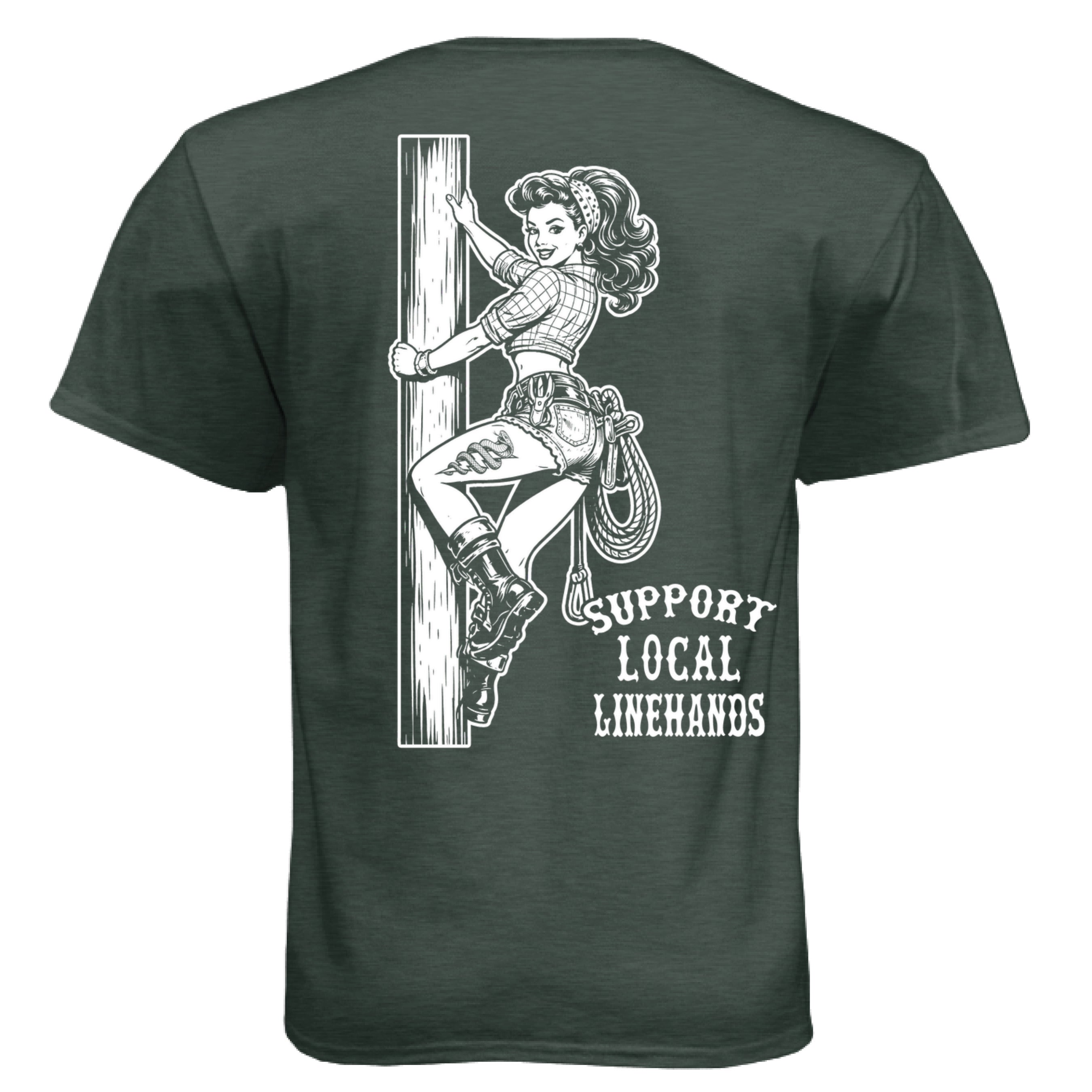 Heather Forest Green - BACK