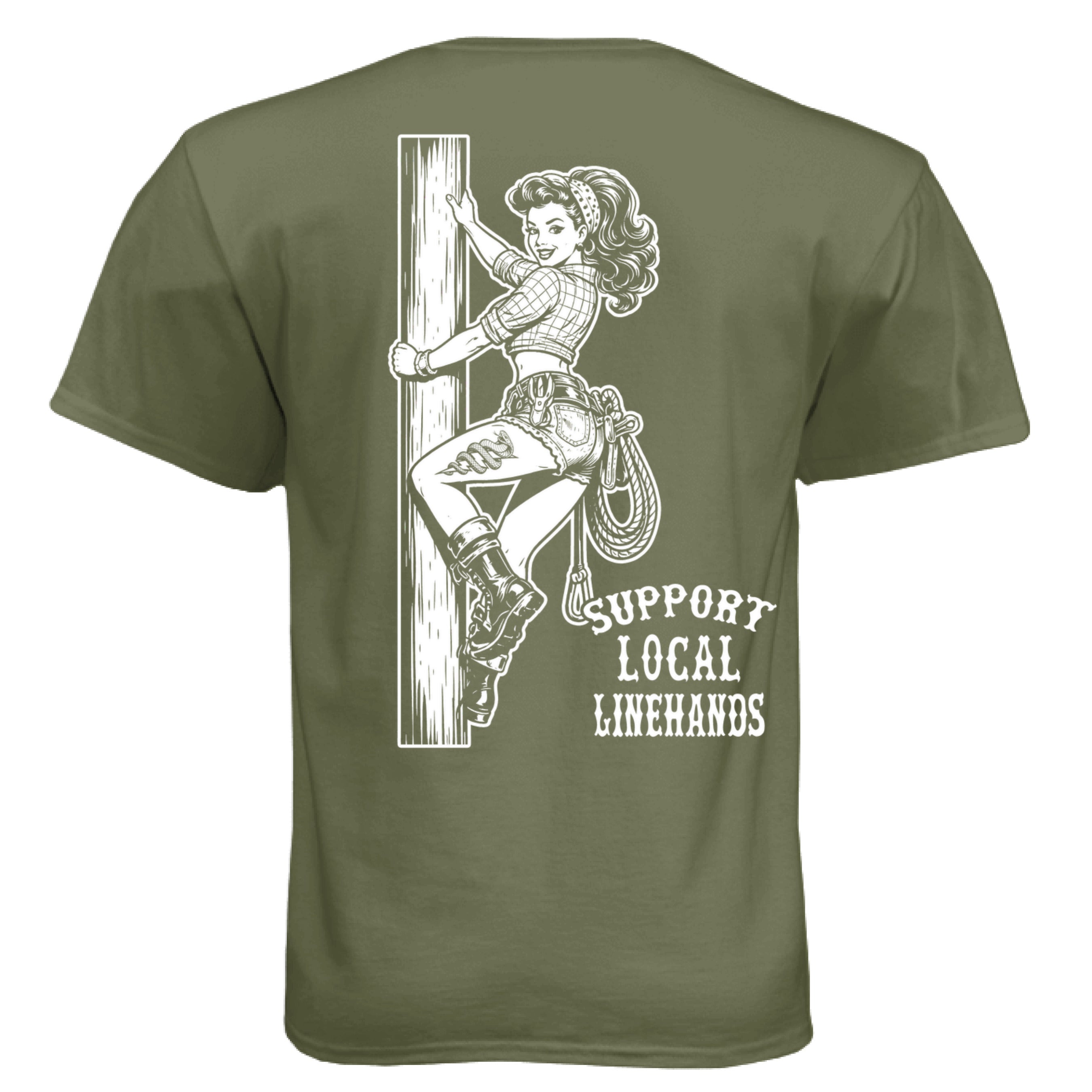 Military Green - BACK