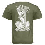 Military Green - BACK