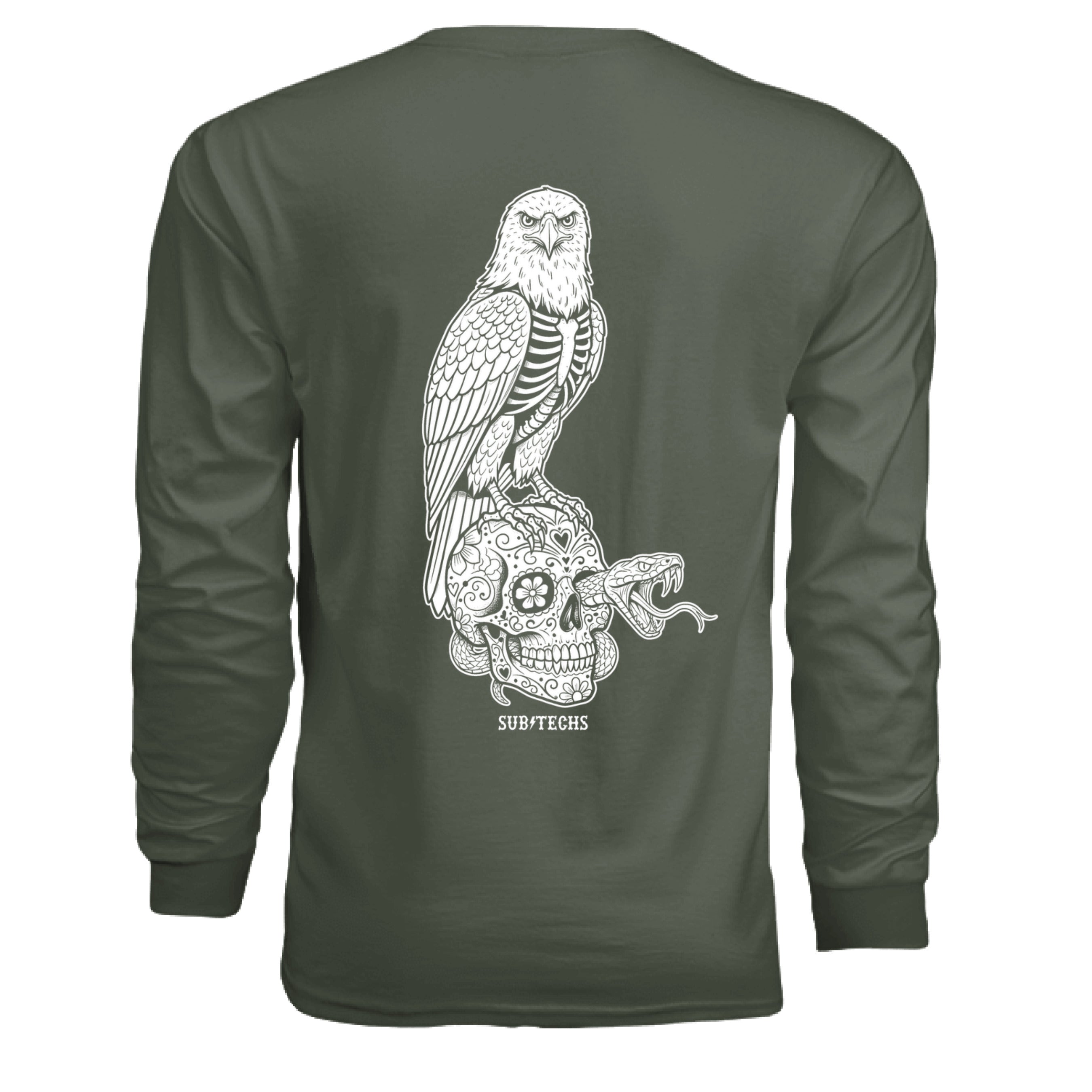 MILITARY GREEN - BACK