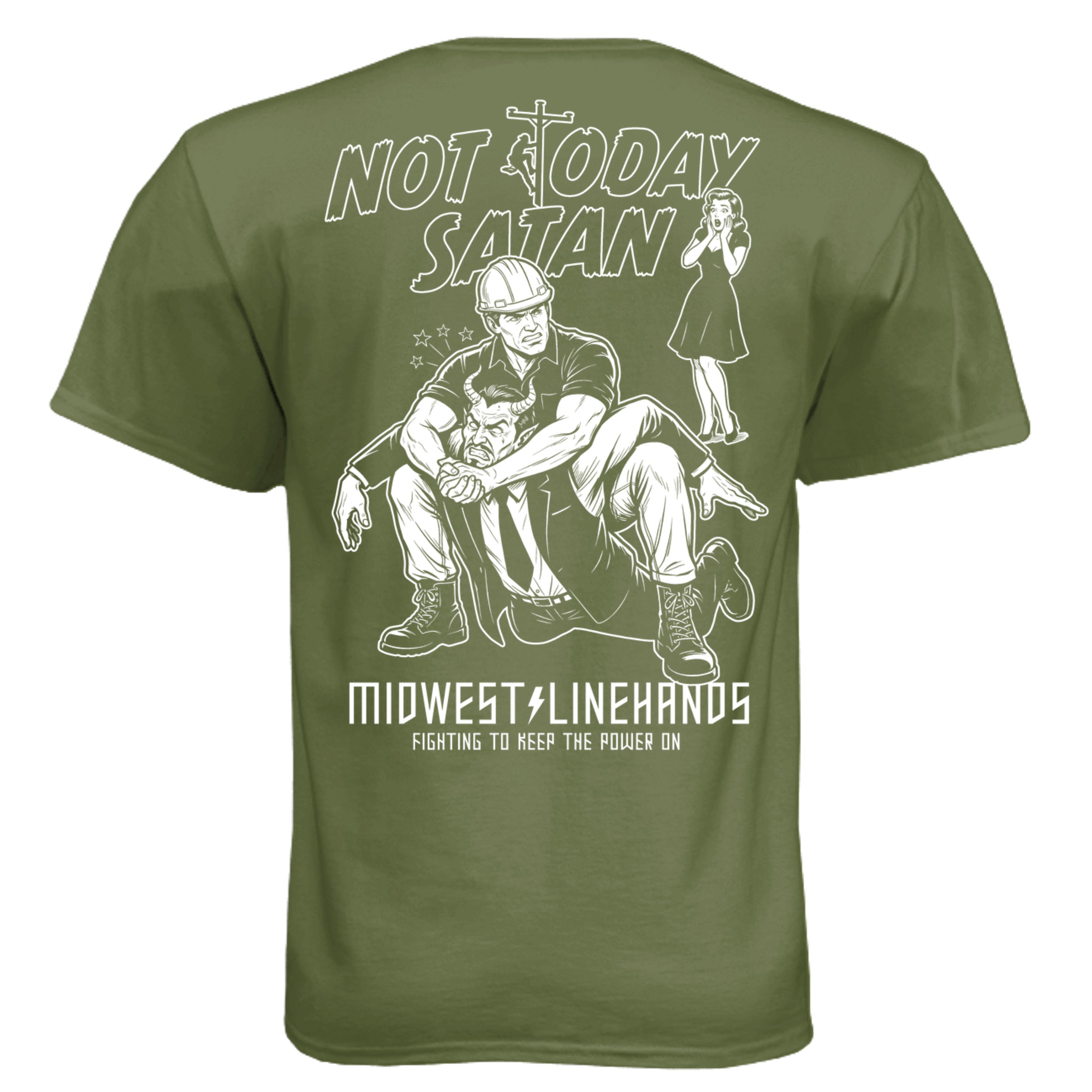 Military Green - N6210 - BACK