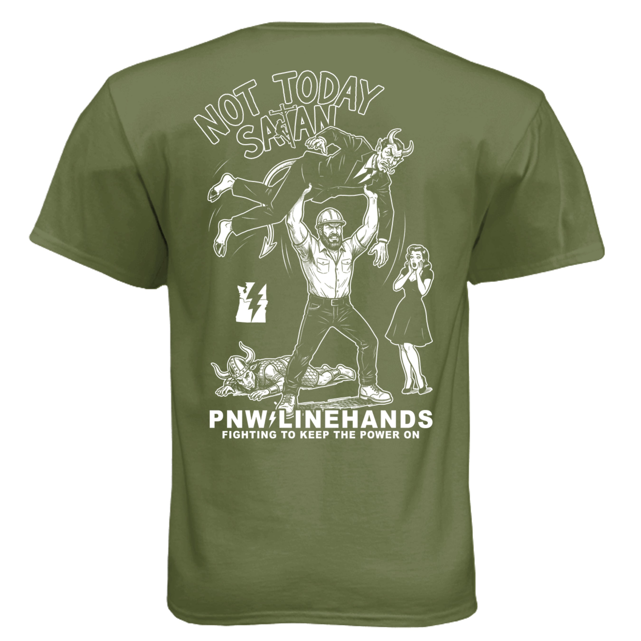 Military Green - N6210 - BACK