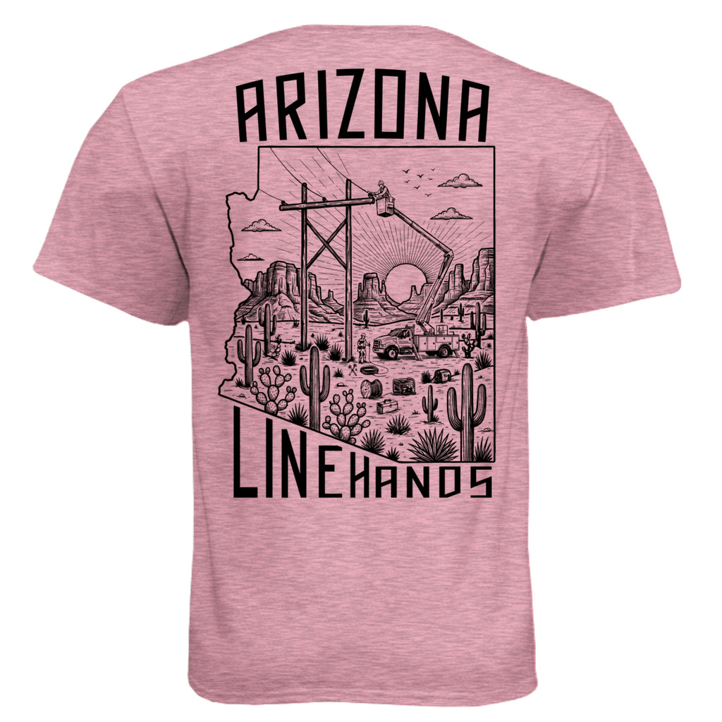 Heather Light Pink - N6210 - BACK