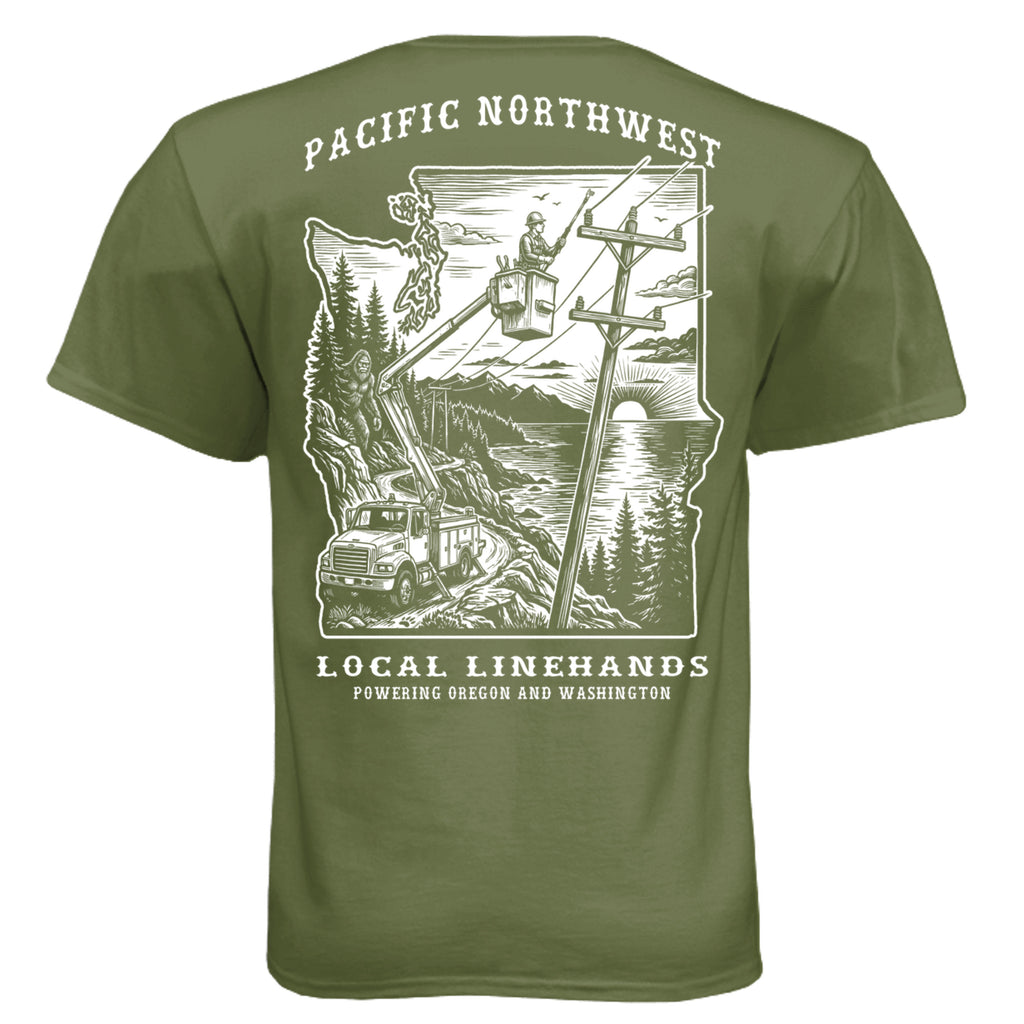 Military Green - N6210 - BACK