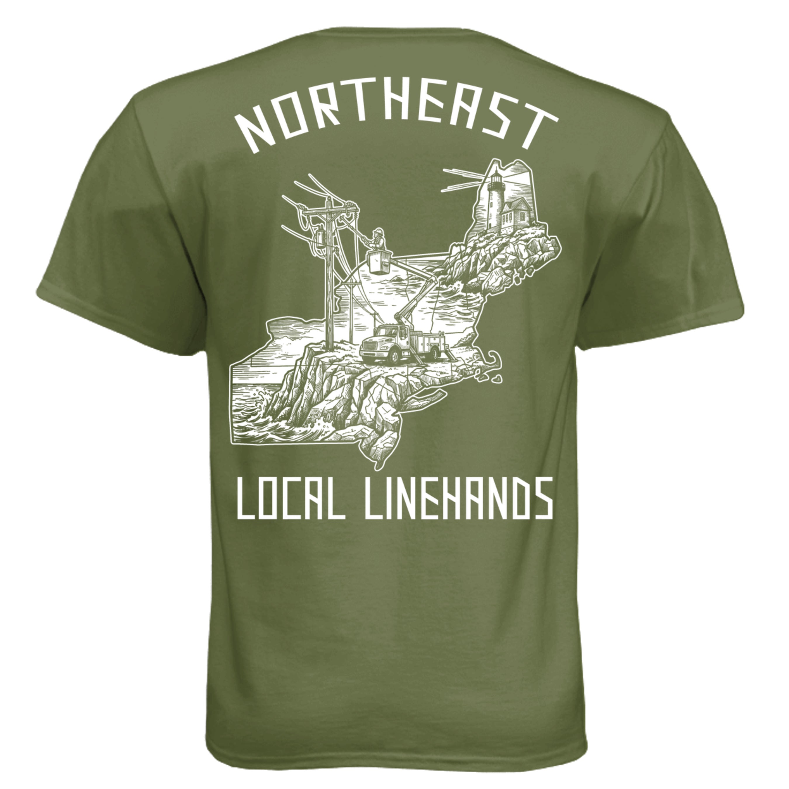 Military Green - N6210 - BACK