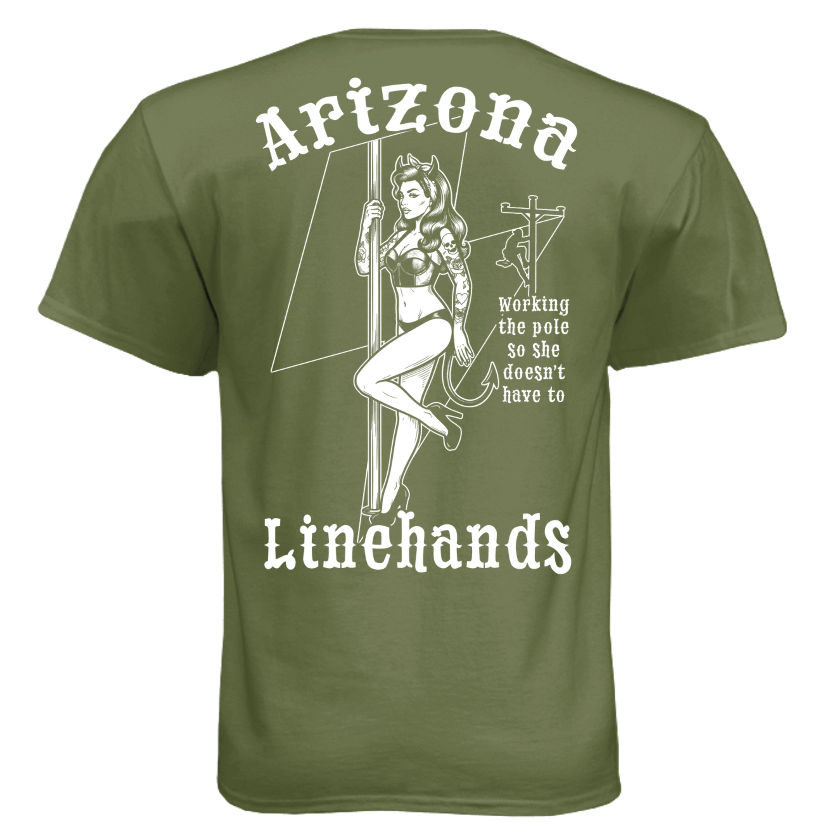 Military Green - N6210 - BACK