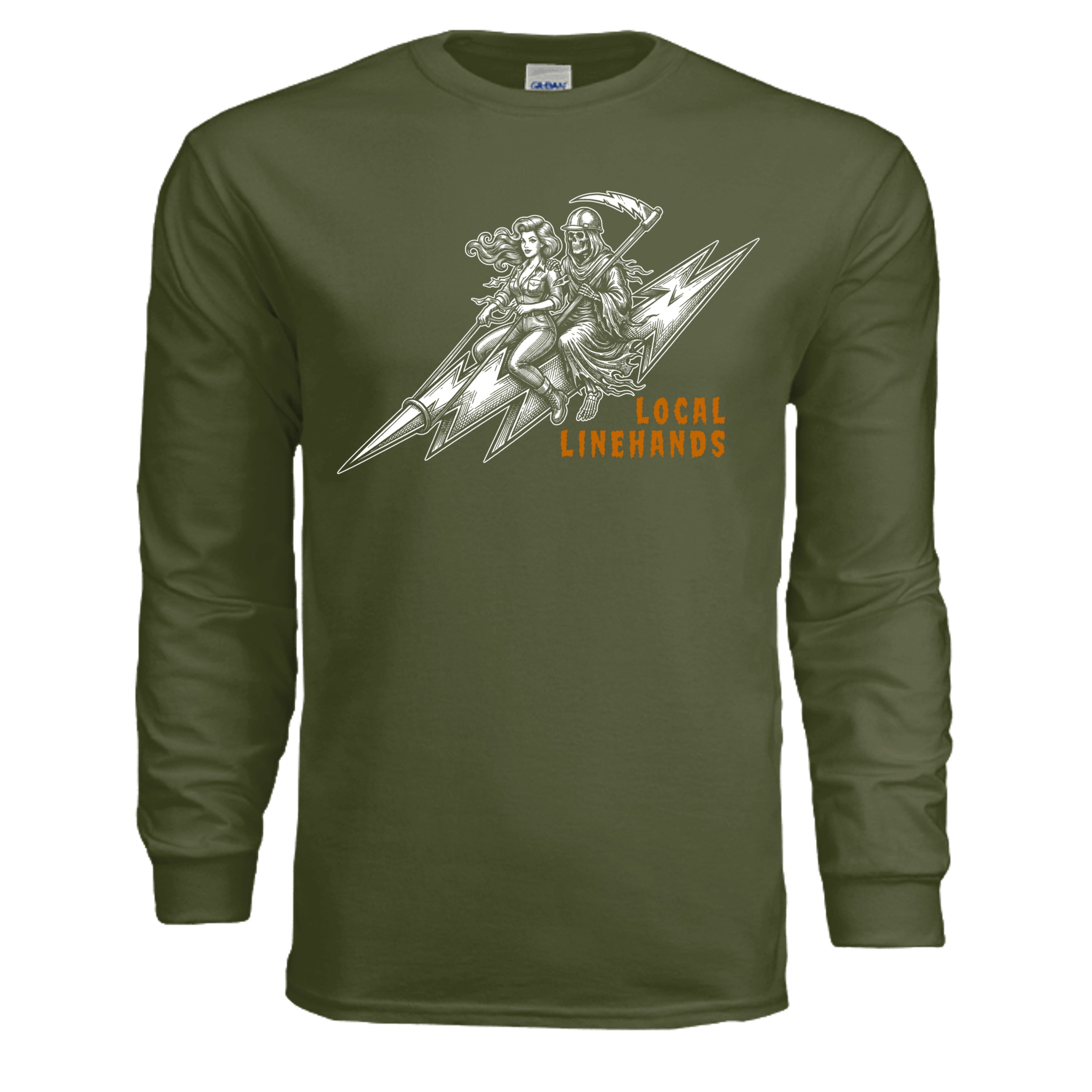MILITARY GREEN - G240 - FRONT